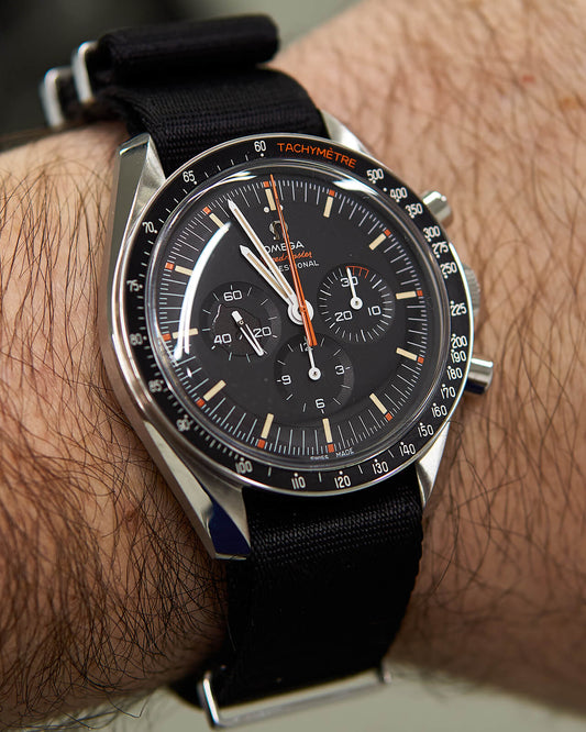 Black Nylon Watch Strap - Omega Ultraman