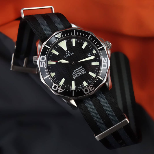 Bond Nylon Watch Strap - Omega Seamaster
