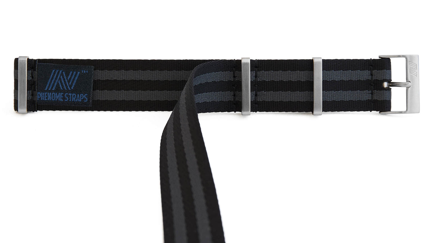 HD Bond Nylon Watch Strap - Brushed