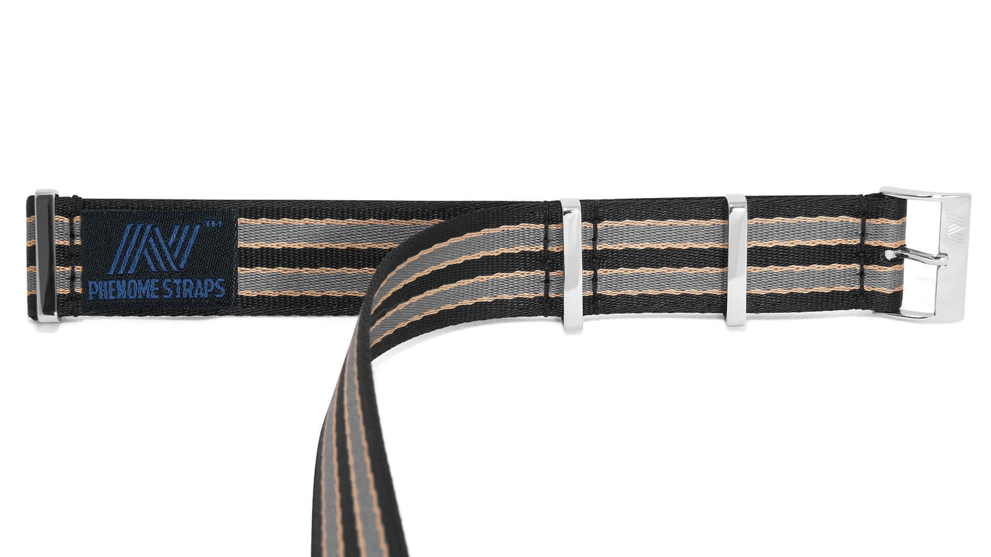 NTTD Bond Nylon Watch Strap - Polished