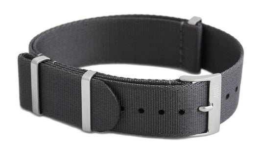 Admiralty Grey Nylon Watch Strap