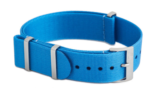 Blue Nylon Watch Strap