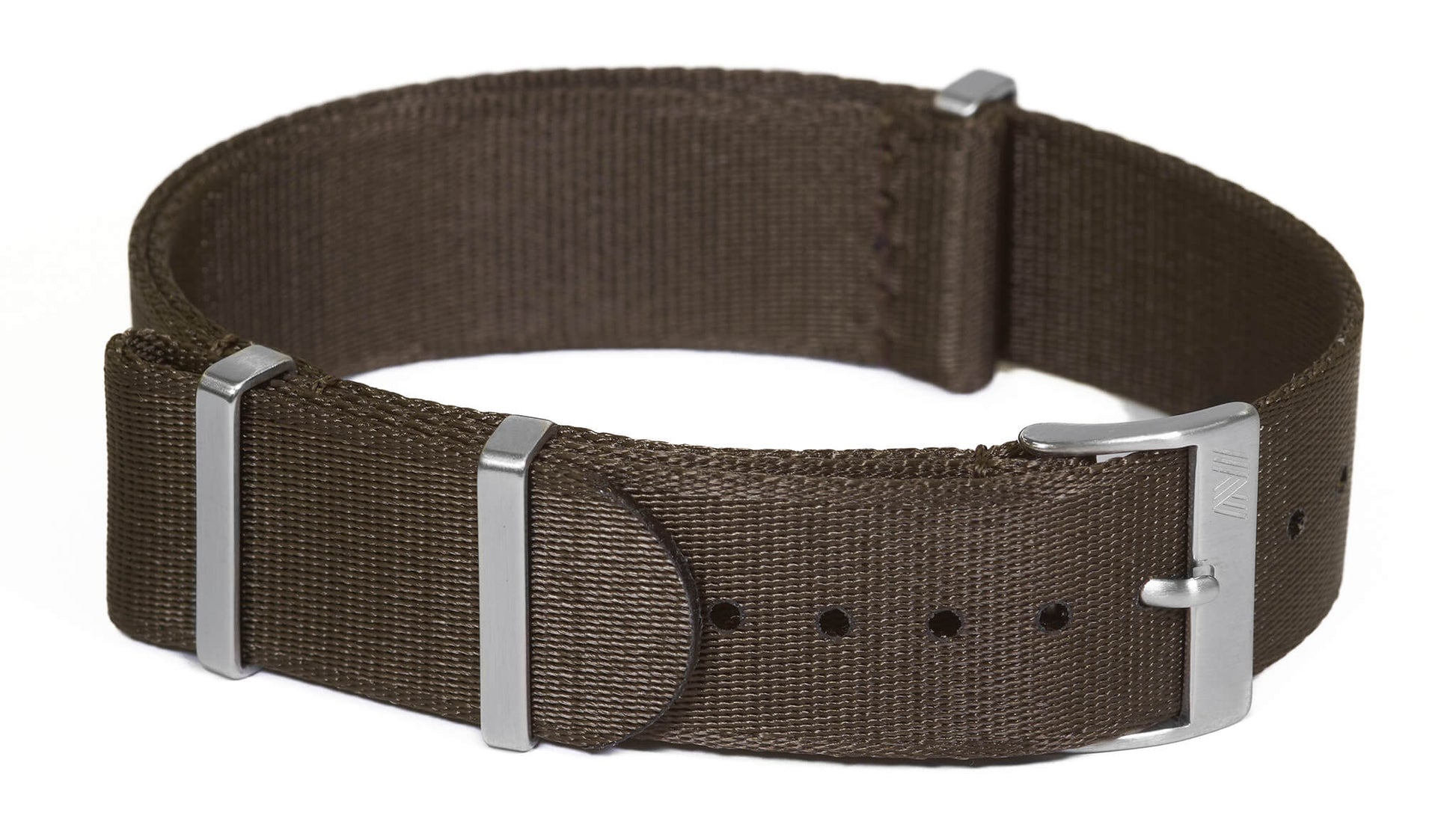 Solid taupe colored premium nylon strap by Phenomestraps
