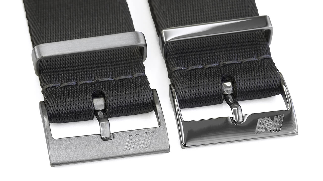 Admiralty Grey Nylon Watch Strap
