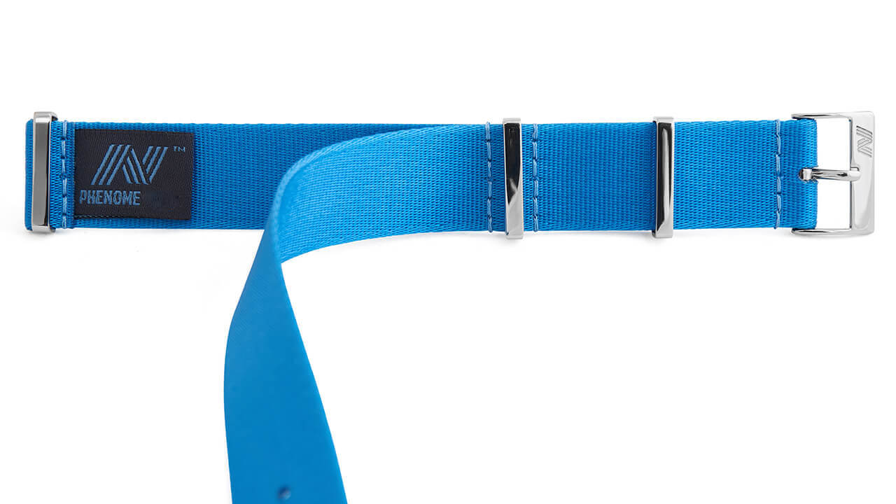 Blue Nylon Strap