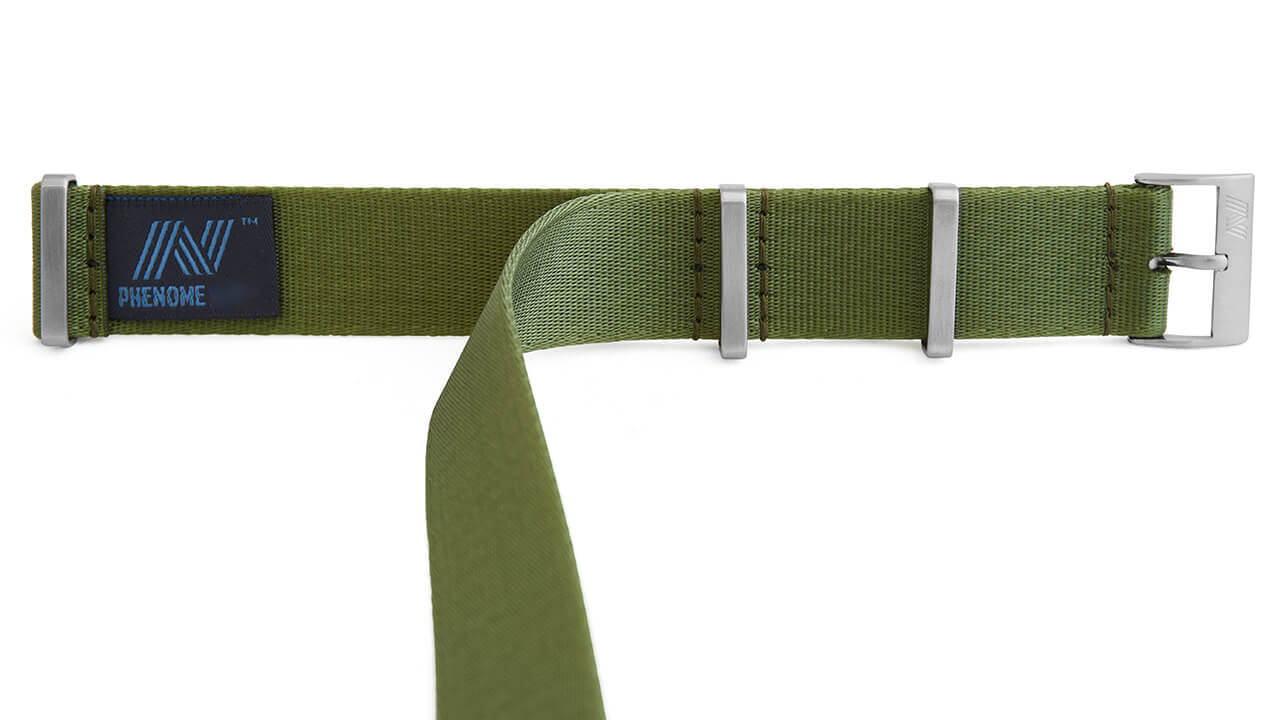 Olive Green Nylon Strap