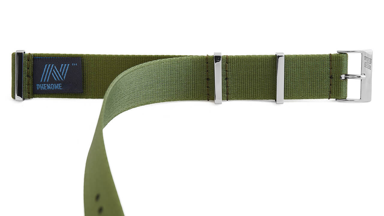 Olive Green Nylon Strap